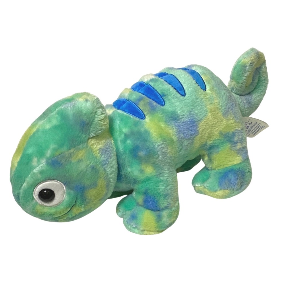 BABW Build a Bear Tie Dye Chameleon Plush 17" Stuffed Animal Soft Toy Smiling‎